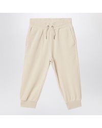 Givenchy - Pantalon De Survêtement Blanc En Velours - Lyst