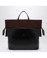 Loewe - Borsa Tote Grande Switch Nera/Espresso - Lyst