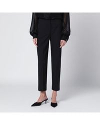Max Mara - Slim Gabardine Trousers - Lyst