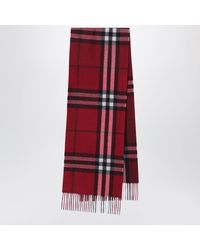 Burberry - Cashmere Scarf With Faded Check Pattern - Lyst