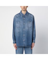 Valentino - Camicia Di Jeans - Lyst