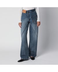 JW Anderson - Workwear Twisted Mid Cotton Jeans - Lyst