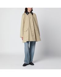 Cordera - Cappotto Voluminoso Camel - Lyst
