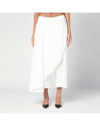 Alaïa - Asymmetrical Trouser Skirt - Lyst