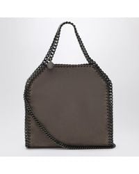 Stella McCartney - Falabella Dark Taupe Tote Bag - Lyst