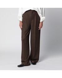 Loro Piana - Check-Pattern Trousers - Lyst