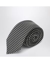 Tom Ford - Silk Tie With Micro-Square Pattern - Lyst