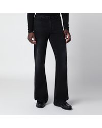 Gucci - Stretch Denim Trousers With Washed Effect - Lyst