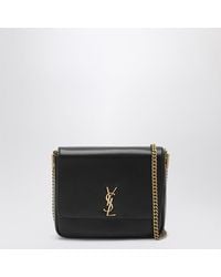 Saint Laurent - Schwarze Kate Tasche Aus Leder - Lyst