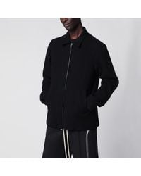 Rick Owens - Wool Zip-Up Jacket - Lyst