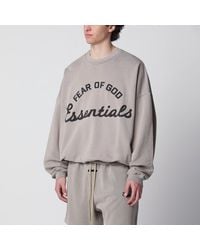 Fear Of God - Faded Seal Cotton Fleece Crewneck Sweatshirt - Lyst