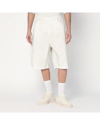 Entire studios - Bermuda ampio in cotone - Lyst
