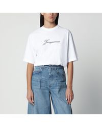 Jacquemus - T-Shirt With Logo Print - Lyst