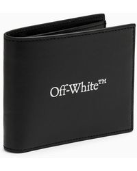 Off-White c/o Virgil Abloh - Off- Portafoglio Bi-Fold Con Logo Bookish - Lyst