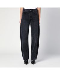 パンツ AGOLDE Harley Denim Pants Blue Black A90801206NVDDXT A908012 AGOLDE Harley Combo Straight Jeans | Neiman Marcus