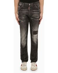 DSquared² - Washed Jeans With Denim Wears - Lyst