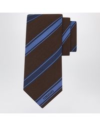Ferragamo - Regimental Jacquard Tie - Lyst