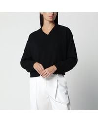 Loulou de Saison - Cashmere V-Neck Sweater - Lyst