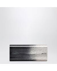 Jimmy Choo - Champagne Sweetie Dégradé Glitter Fabric Clutch - Lyst