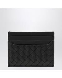 Bottega Veneta - Small Intrecciato Card Holder - Lyst