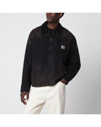 Carhartt - Og Detroit Cotton Denim Jacket - Lyst
