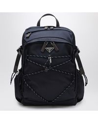 Prada - Zaino speedrock in re-nylon e pelle - Lyst