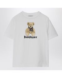 Burberry - Weißes T-Shirt Mit Thomas Bär And Friends - Lyst