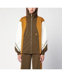 Palm Angels - Sweatshirt Over Colour-Block/Ochre - Lyst