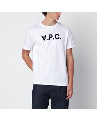 A.P.C. - Standard Grand Vpc Cotton T-Shirt - Lyst