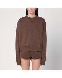Entire studios - Felpa girocollo in cotone - Lyst