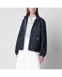 Prada - Leichte Jacke Aus Blauem Re-Nylon - Lyst
