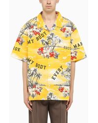 Camicia bianca Camicie per Uomo di Gucci | FASHIOLA.it