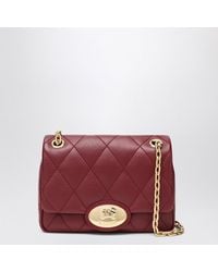 Burberry - Strand Medium Bag Burgundy - Lyst