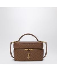 Saint Laurent - Borsa vanity gaby cassandre beige - Lyst