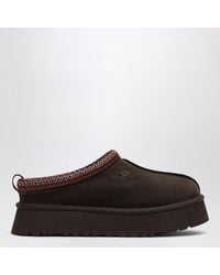 UGG - Braune Tazz-Pantoletten Aus Wildleder - Lyst
