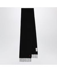 Ami Paris - Ami De Coeur Wool Scarf - Lyst