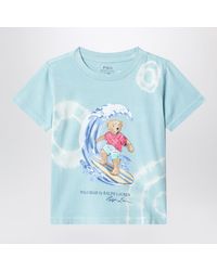 Polo Ralph Lauren - Polo Bear Tie-Dye Cotton T-Shirt - Lyst