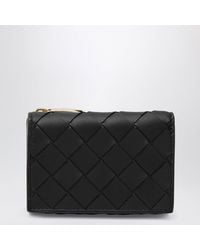 Bottega Veneta - Intrecciato Tri-Fold Wallet - Lyst
