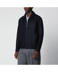Harris Wharf London - Wool Zip-Up Jacket - Lyst