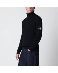 Stone Island - Turtleneck Sweater With Regular Fit - Lyst