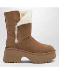 UGG - Chestnut Classic Esmee Boots - Lyst