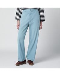 Carhartt - Brandon Single Knee Pant Tourmaline/Stone Canvas - Lyst