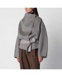 Frankie Shop - Onelle Short Wool-Blend Coat - Lyst