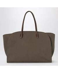 The Row - Marlo Bag 17 In Dove Color Cotton - Lyst