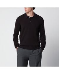 Drumohr - Wool Polo Sweater - Lyst