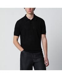 Roberto Collina - Openwork Cotton Polo - Lyst