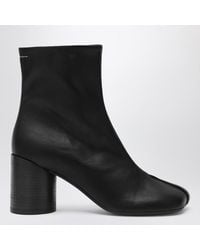 MM6 by Maison Martin Margiela - Schwarze Anatomic-Stiefeletten - Lyst