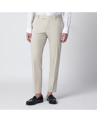 PT Torino - Slim Fit Cotton Blend Trousers - Lyst