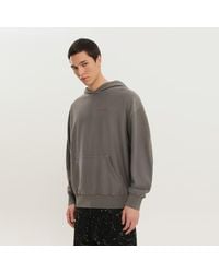 1989 STUDIO - Felpa con cappuccio party grigia - Lyst