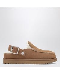 UGG - Goldenstar Evelina Chestnut Suede Sabot - Lyst